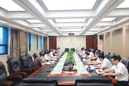 省住建廳二級巡視員李斌一行到新八集團開展第二輪＂助企紓困＂活動